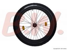 Voderrad für Fitifito FT26 Zoll mit Kenda Juggernaut Fatbike Reifen