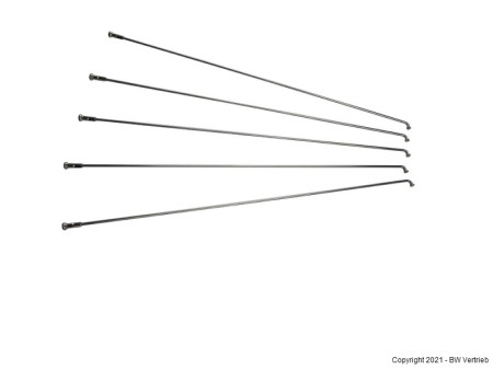 Speichen mit Nippel 5 Stück 2.34x280 mm für 28/29 Zoll Vorderrad Felge