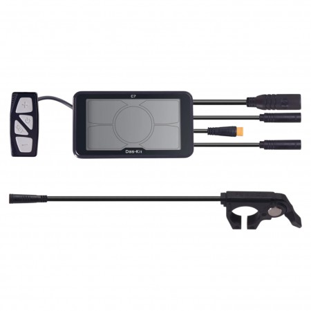 Display C7BBT-10 mit Gashebel T6-20 schwarz für F1000 und F720