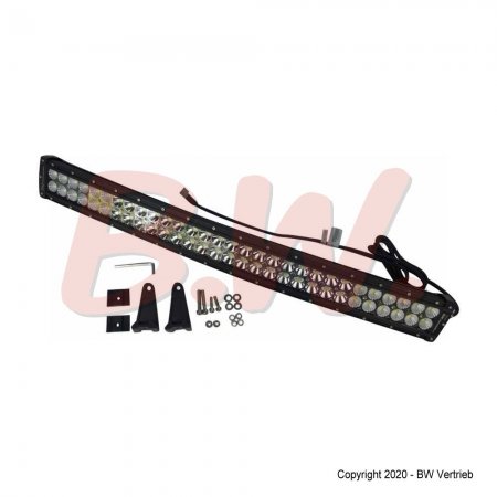 CURVED LED light bar 2-reihig mit 180W