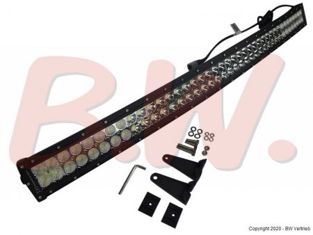 CURVED LED light bar 2-reihig mit 240W