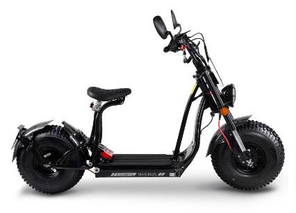 Rolektro Maximus E-Cruiser 45 Lithium 2x 1500W Schwarz