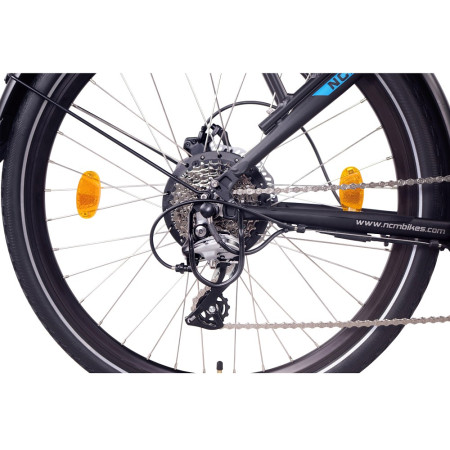 NCM Milano Plus 26 Zoll Trekking E-Bike Schwarz