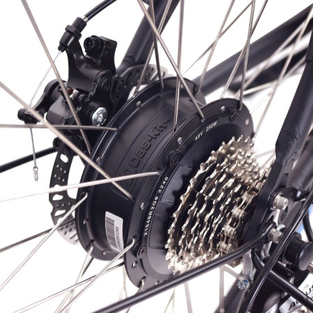 NCM Milano Plus 26 Zoll Trekking E-Bike Schwarz
