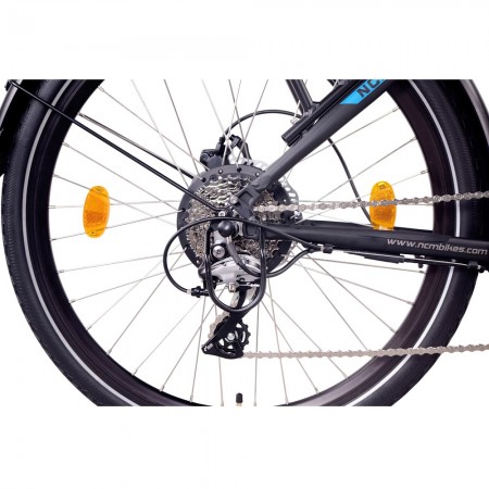 NCM Milano Plus 28 Zoll Trekking E-Bike Schwarz
