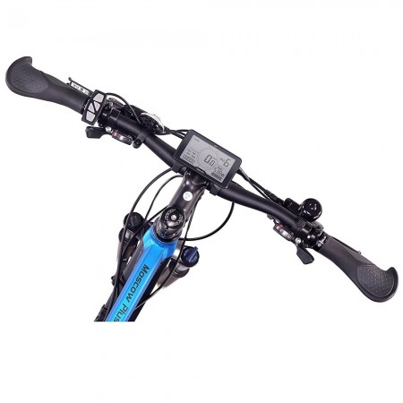 NCM Moscow Plus 27,5 Zoll E-MTB Mountainbike E-Bike Schwarz Blau