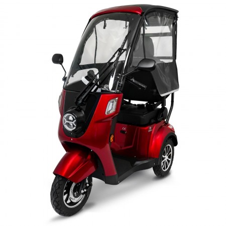 Deisla, Dreirad DS3-15 Lithium, Rot 60V-30Ah, 1000 Watt