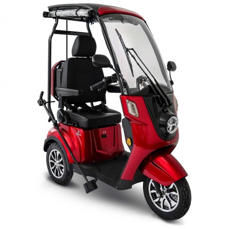 Deisla, Dreirad DS3-15 Lithium, Rot 60V-30Ah, 1000 Watt