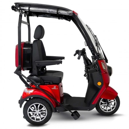 Deisla, Dreirad DS3-15 Lithium, Rot 60V-30Ah, 1000 Watt