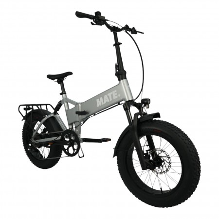 MATE X EVO 20 Zoll E-Faltrad Silver Comet