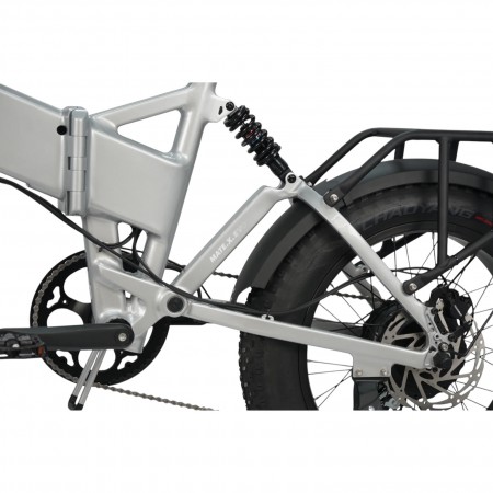 MATE X EVO 20 Zoll E-Faltrad Silver Comet