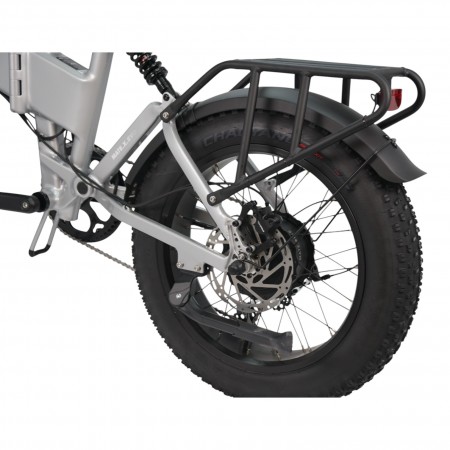 MATE X EVO 20 Zoll E-Faltrad Silver Comet