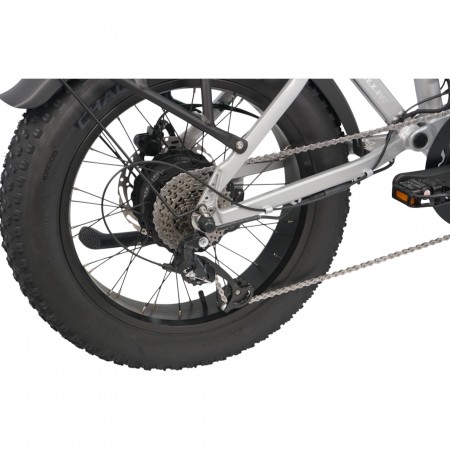 MATE X EVO 20 Zoll E-Faltrad Silver Comet