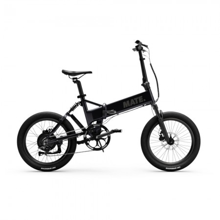 MATE FUSION 20 Zoll E-Faltrad Subdued Black