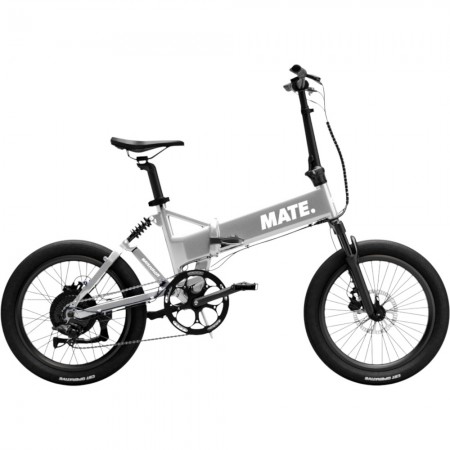 MATE FUSION 20 Zoll E-Faltrad Silver Comet
