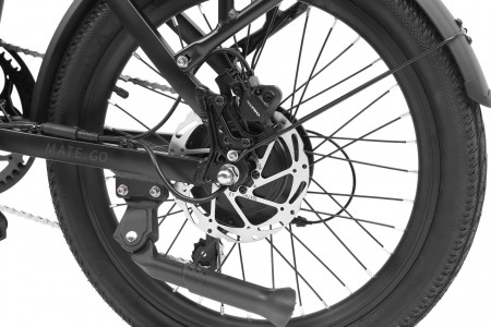 MATE GO 20 Zoll E-Faltrad SUBDUED BLACK