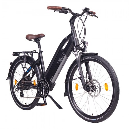 NCM Milano 26 Zoll Trekking E-Bike Schwarz