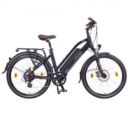 NCM Milano 26 Zoll Trekking E-Bike Schwarz
