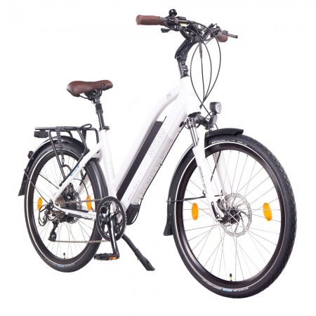 NCM Milano Plus 26 Zoll Trekking E-Bike Weiß