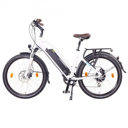 NCM Milano Plus 26 Zoll Trekking E-Bike Weiß