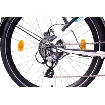 NCM Milano Plus 26 Zoll Trekking E-Bike Weiß