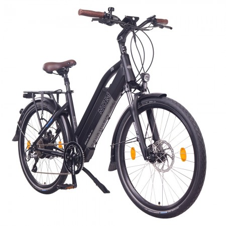 NCM Milano Plus 26 Zoll Trekking E-Bike Schwarz