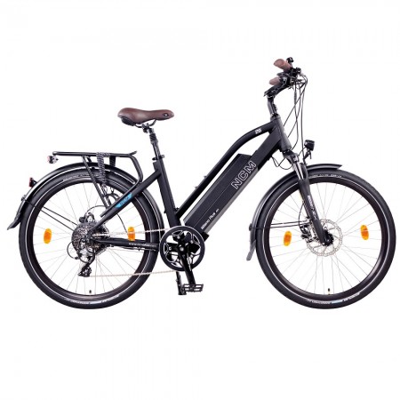 NCM Milano Plus 26 Zoll Trekking E-Bike Schwarz