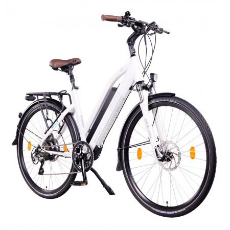 NCM Milano Plus 28 Zoll Trekking E-Bike Weiß