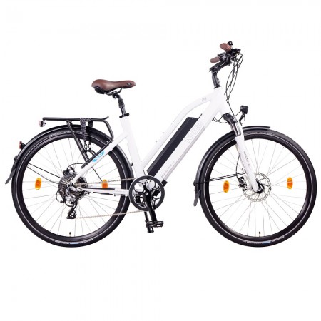 NCM Milano Plus 28 Zoll Trekking E-Bike Weiß