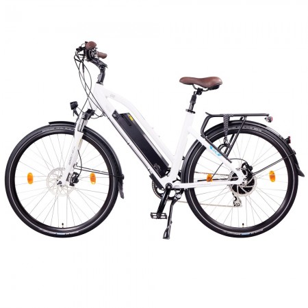 NCM Milano Plus 28 Zoll Trekking E-Bike Weiß