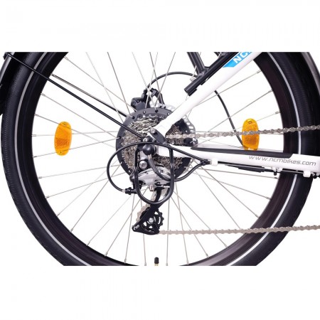 NCM Milano Plus 28 Zoll Trekking E-Bike Weiß