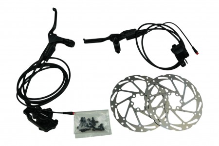 Hydraulischer Bremssatz Tektro mit Abschaltung Set vorne und hinten für MATE X
