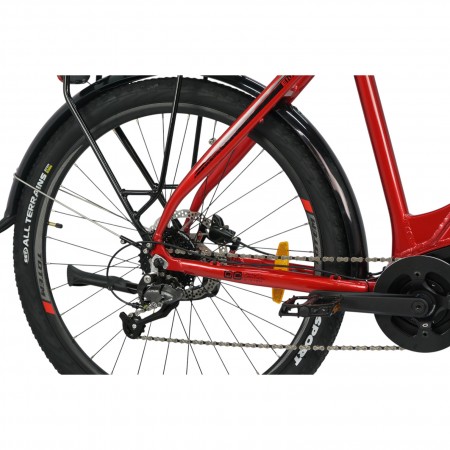 TOTEM City E-Bike Elura Rot 22 Zoll