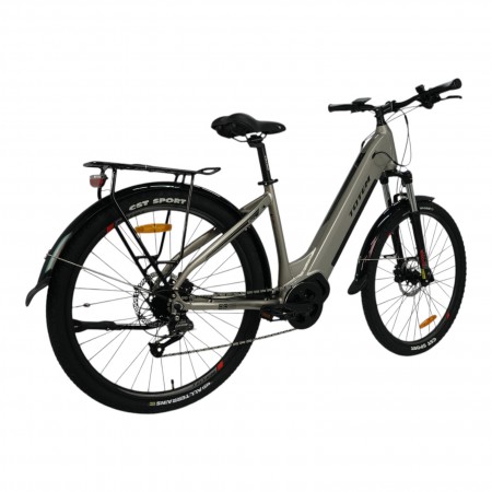 TOTEM City E-Bike Elura Silber 18 Zoll