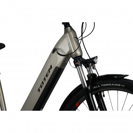 TOTEM City E-Bike Elura Silber 18 Zoll