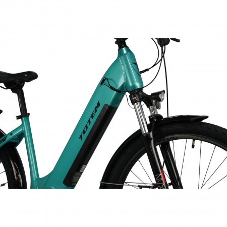 TOTEM City E-Bike Elura Türkis 18 Zoll