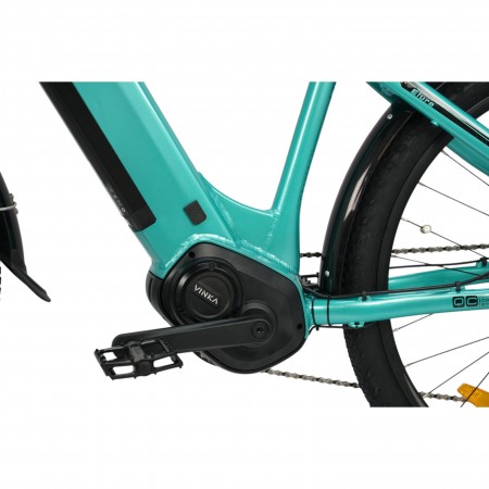 TOTEM City E-Bike Elura Türkis 18 Zoll