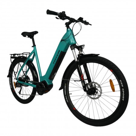 TOTEM City E-Bike Elura Türkis 22 Zoll