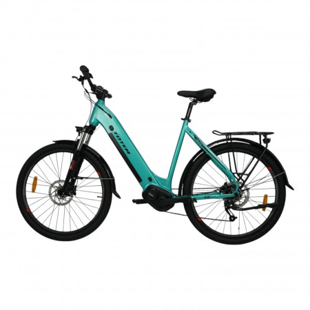 TOTEM City E-Bike Elura Türkis 22 Zoll