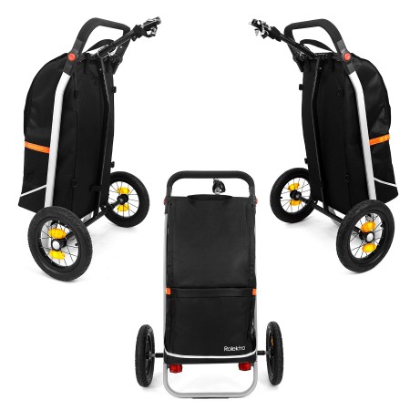Anhänger Einkaufstrolley mit Adapter Rolektro