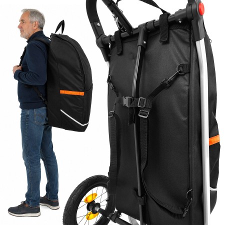 Anhänger Einkaufstrolley mit Adapter Rolektro