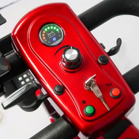 Rolektro, E-Trike 6 V.3 Lithium, Rot, 24V-20Ah, 300W
