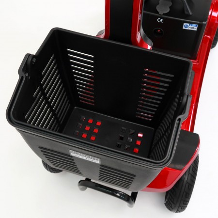 Rolektro, E-Quad 6 V.2 Pro Bleigel, Rot, 24V-20Ah, 300 Watt