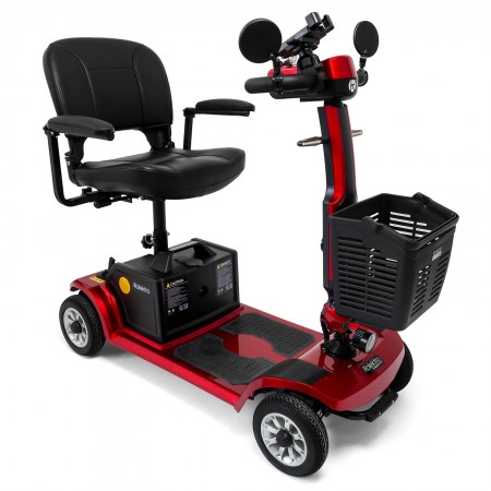 Rolektro, E-Quad 6 V.3 Pro Lithium, Rot, 24V-20Ah, 300 Watt