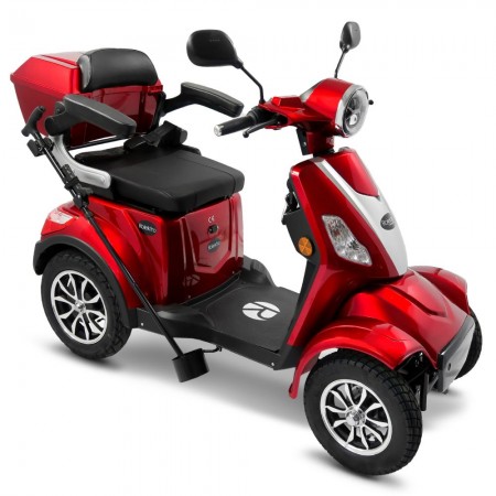 Rolektro, E-Quad 15 V.3 Lithium, Rot, 60V-30Ah Akku, 1000 Watt