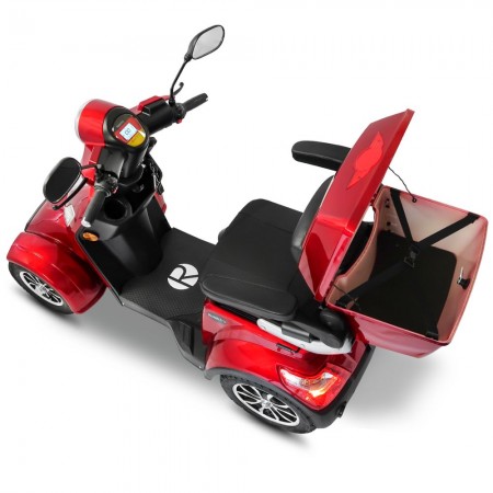 Rolektro, E-Quad 15 V.3 Lithium, Rot, 60V-30Ah Akku, 1000 Watt