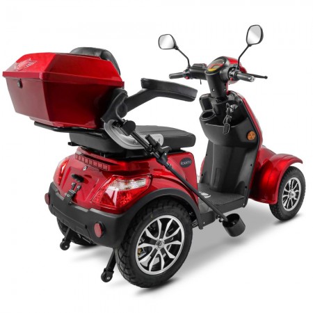 Rolektro, E-Quad 15 V.3 Lithium, Rot, 60V-30Ah Akku, 1000 Watt
