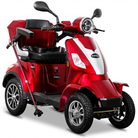 Rolektro, E-Quad 15 V.2 Bleigel, Rot, 60V-20Ah, 1000 Watt