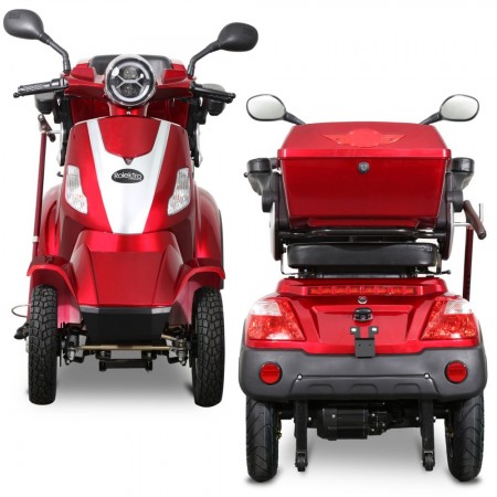 Rolektro, E-Quad 15 V.2 Bleigel, Rot, 60V-20Ah, 1000 Watt