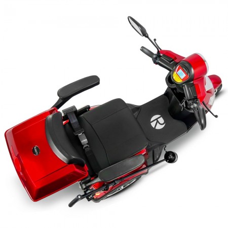 Rolektro, E-Trike 15 V.3 Lithium, Rot, 60-30Ah, 1000 Watt